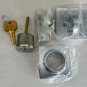 Baldwin Contemporary Square Single Cylinder Keyed Entry Deadbolt SC.CSD Chrome