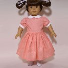 MY VALENTINE Pink Heart Short Sleeve Dress for 18 inch dolls Fits American Girl