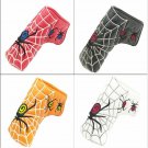 Golf Putter Cover Magnetic Closure PU Leather spider Golf Putter Headcover