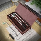 Golf Club Pen Set with Pen Mini Desktop Putting Green Office Desk Decoration
