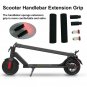 Electric Scooter Extended Handlebar Bicycle Extension Bar Sponge Grip With