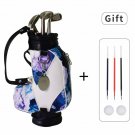 Unique Violet Flower Christmas Golf Gift for Women Golfer Coworker Office Home
