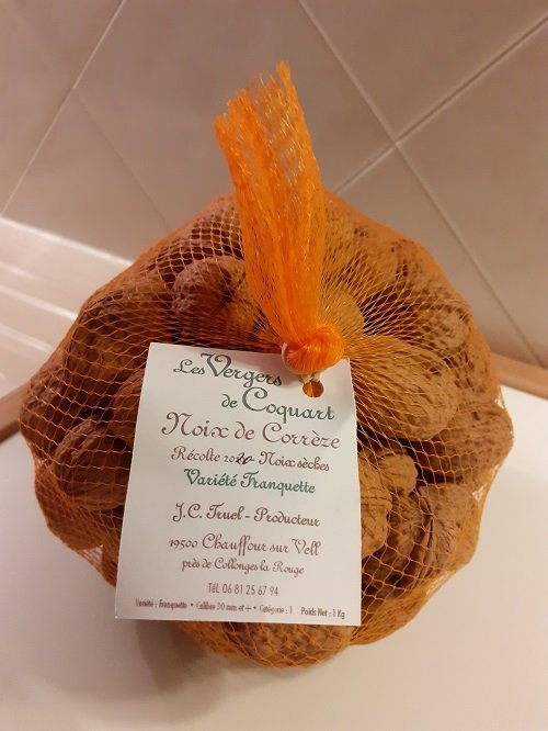 Walnuts in shell PDO "Périgord walnuts" 1kg