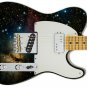 Guitar Deep Space Galaxy Universe Trek Stars Body Wrap Vinyl Sticker Decal A