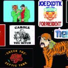 14 Tiger King Stickers - Tiger King - Carole Baskin - Joe Exotic - Carole did it