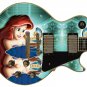 Guitar Skin Little Mermaid Musical Fantasy Ariel vinyl sticker decal GS 084