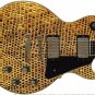 Constrictor Orange Snake Guitar Skin Sticka Steves