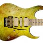 Guitar Skin vintage old bakelite warm floral vintage vinyl sticker decal GS 024