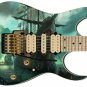 The Ghost Ship of Jack Black Guitar Skin
