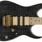 Cobra Black Snake Guitar Skin Sticka Steves