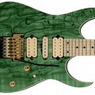 Guitar Skin Spalt Maple Green Wood Body Instrument Wrap Vinyl Sticker Decal