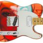 Guitar Skin Sexy Hungry Eyes Suck My Kiss Theme Body Wrap Vinyl Sticker Decal