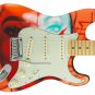 Guitar Skin Sexy Hungry Eyes Suck My Kiss Theme Body Wrap Vinyl Sticker Decal