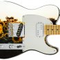 Sunflower Maze Yellow Guitar Skin