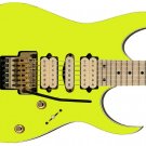 Guitar Skin Solid Yellow Body Instrument Wrap Vinyl Sticker Decal