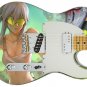Dead Beat Guitar Skin Minds Eye Anime Sexy Hot Girl vinyl sticker decal GS 093