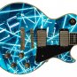 Guitar Skin Cool Toy Blue Neon Up Bright Fun Theme Body Wrap Vinyl Sticker Decal