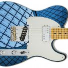Guitar Skin Cool Glass Depth View Rounded Theme Body Wrap Vinyl Sticker Decal