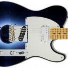 Goodbye Supernova Dark Blue Burst Guitar Skin