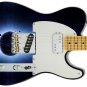 Goodbye Supernova Dark Blue Burst Guitar Skin