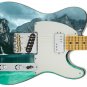 Guitar Skin Lake Placids' Sister Echo Lake Theme Body Wrap Vinyl Sticker Decal