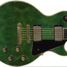 Dark Green Bead Snake Guitar Skin Sticka Steves Dark Green Bead Snake Guitar Skin Sticka Steves