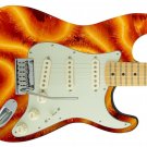 Guitar Deep Blue Sea Creature of the Abyss Theme Body Wrap Vinyl Sticker Decal