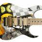 Guitar Skin Anime Girl Sexy Blond Pilot Dance Feather vinyl sticker decal GS 013