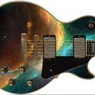 Is There Love In Space Green Yellow Guitar Skin