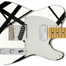 Hard Rock Metal Guitar God Black White Stripes Version 12 Guitar Skin Hard Rock Metal Guitar God Black White Stripes Version 12 Guitar Skin