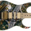 Guitar Skin LA Traffic Highway City Run Theme Body Wrap Vinyl Sticker Decal Guitar Skin LA Traffic Highway City Run Theme Body Wrap Vinyl Sticker Decal