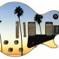 Guitar Skin California Dreaming Heat Wave Theme Body Wrap Vinyl Sticker Decal