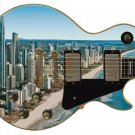 Guitar Skin Most Populous Upbeat City Dubai Theme Body Wrap Vinyl Sticker Decal