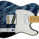 Guitar Space Galaxy Universe Starry Night Sky Stars Wrap Vinyl Sticker Decal
