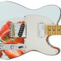 Guitar Fruit Sweet Sugar Strawberries Leaf Body Wrap Vinyl Sticker Decal