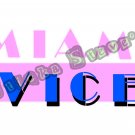 Miami Vice 80's Cool Vinyl 1980's Sticker Retro Cool Theme Decal Miami Vice 80's Cool Vinyl 1980's Sticker Retro Cool Theme Decal