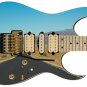 Guitar Skin Cool Desert Landscape Highway Theme Body Wrap Vinyl Sticker Decal