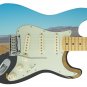 Guitar Skin Cool Desert Landscape Highway Theme Body Wrap Vinyl Sticker Decal