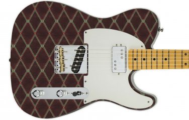 Rock Blues Amp Cab Head Music Speaker Vox Red Tweed Cover Cabinet Guitar Skin