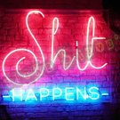 Shyt Sh*t Poop Happens every day Life Vinyl Sticker Decal