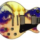 Guitar Skin Eyes Lucid Soft Pastel Colors vinyl sticker decal GS 058