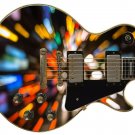 Guitar Skin Bright Night Lite Brite Vision Colors vinyl sticker decal GS 031 Guitar Skin Bright Night Lite Brite Vision Colors vinyl sticker decal GS 031