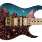 Guitar Skin Egypt Pyramid Zombies Dead Fallen Stars vinyl sticker decal GS 056