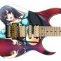Guitar Skin Anime Girl sitting on the couch sexy hot vinyl sticker decal GS 009