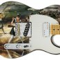 Guitar Skin French Maid at War Tank Guns Tough Clean vinyl sticker decal GS 065