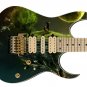 Guitar Skin Greens Spaces Above Way High in Up Places vinyl sticker decal GS 069