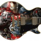 Guitar Skin Iron Man Captain America Marvel Glory vinyl sticker decal GS 077