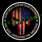 The Punisher God Will Jude Our Enemies Vinyl Sticker Decal