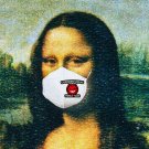 STOP COVID Virus MONA LISA FUNNY  WORLD TOUR Sign STICKER HUMOR DECALS