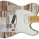 Guitar Skin Cool Regal Open Books Pages Theme Body Wrap Vinyl Sticker Decal